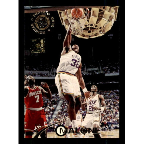 Karl Malone Card 1994-95 Stadium Club First Day Issue #161