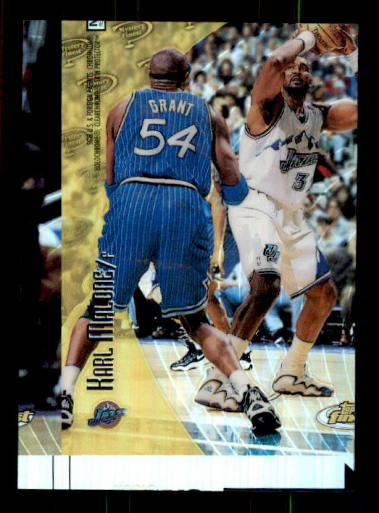 Karl Malone Card 1998-1999 Topps Mystery Finest