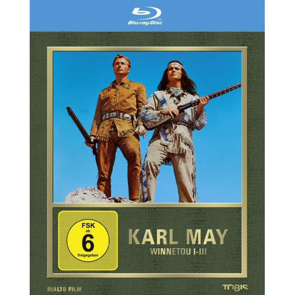 Karl May (Collection III) - 3-Disc Box Set ( Apache Gold / Last of the Renegades / The Desperado Trail ) ( Winnetou 1 / Winnetou 2 / Winnetou 3 ) [ Blu-Ray, Reg.A/B/C Import - Germany ]