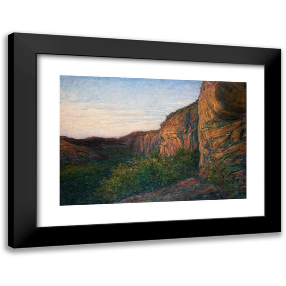 Karl Nordström 14x11 Black Modern Framed Museum Art Print Titled - The Glen (1902)