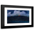 thumbnail image 1 of Karl Nordström 24x16 Black Modern Framed Museum Art Print Titled - Midsummer Bonfires in Stormy Weather (1900), 1 of 5