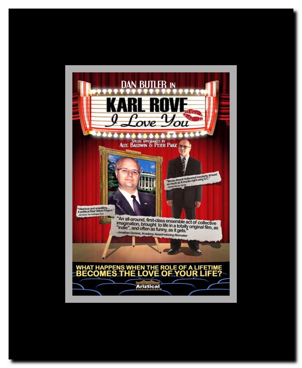 Karl Rove I Love You Framed Movie Poster