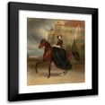 thumbnail image 1 of Karl Theodor von Piloty 15x17 Black Modern Framed Museum Art Print Titled - Princess Elisabeth in Bavaria at the Age of 15 on Horseback (1853), 1 of 5