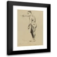 thumbnail image 1 of Karl Wiener 11x14 Black Modern Framed Museum Art Print Titled - Male Act II, 1 of 5
