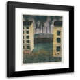 thumbnail image 1 of Karl Wiener 12x14 Black Modern Framed Museum Art Print Titled - Composition from 'Pflaster and Wiese ’XXIII (1924), 1 of 5