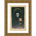thumbnail image 1 of Karl Wiener 13x18 Gold Ornate Wood Frame and Double Matted Museum Art Print Titled - Mutter (Around 1922), 1 of 4