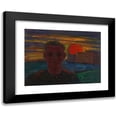 thumbnail image 1 of Karl Wiener 14x11 Black Modern Framed Museum Art Print Titled - Male Portrait (Approx. 1932), 1 of 5