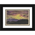 thumbnail image 1 of Karl Wiener 14x11 Black Ornate Wood Framed Double Matted Museum Art Print Titled: Without Title (Natural Study) (Around 1924), 1 of 5