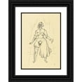 thumbnail image 1 of Karl Wiener 14x18 Black Ornate Wood Framed Double Matted Museum Art Print Titled - Without Title (Dominatrix), 1 of 5