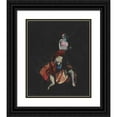 thumbnail image 1 of Karl Wiener 15x17 Black Ornate Wood Framed Double Matted Museum Art Print Titled - Mrs. Welt (1941), 1 of 5