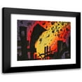 thumbnail image 1 of Karl Wiener 18x15 Black Modern Framed Museum Art Print Titled - Disaster (Around 1928), 1 of 5