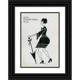 thumbnail image 1 of Karl Wiener 18x24 Black Ornate Framed Double Matted Museum Art Print Titled: The Backfish, 1 of 5