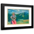 thumbnail image 1 of Karl Wiener 24x19 Black Modern Framed Museum Art Print Titled - Ohne V (Around 1940), 1 of 5
