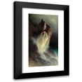 thumbnail image 1 of Karl Wilhelm Diefenbach 15x24 Black Modern Framed Museum Art Print Titled - Pizzolungo, Capri, 1 of 5