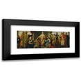 thumbnail image 1 of Karl von Blaas 14x8 Black Modern Framed Museum Art Print Titled - Leopold the Saint Rejects the Imperial Crown (1860), 1 of 5