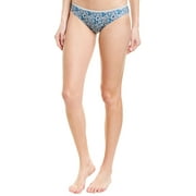 Karla Colletto womens  Lapis Bikini Bottom, 10, Blue