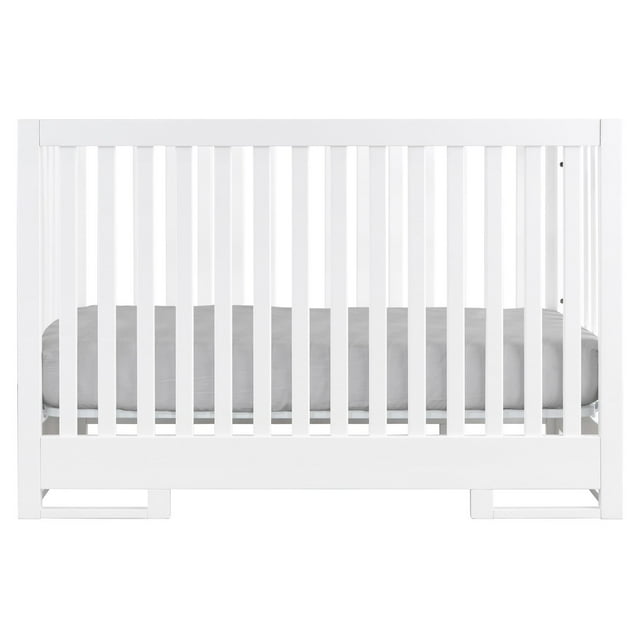 Karla Dubois Baby Copenhagen 2-in-1 Convertible Crib, Pure White