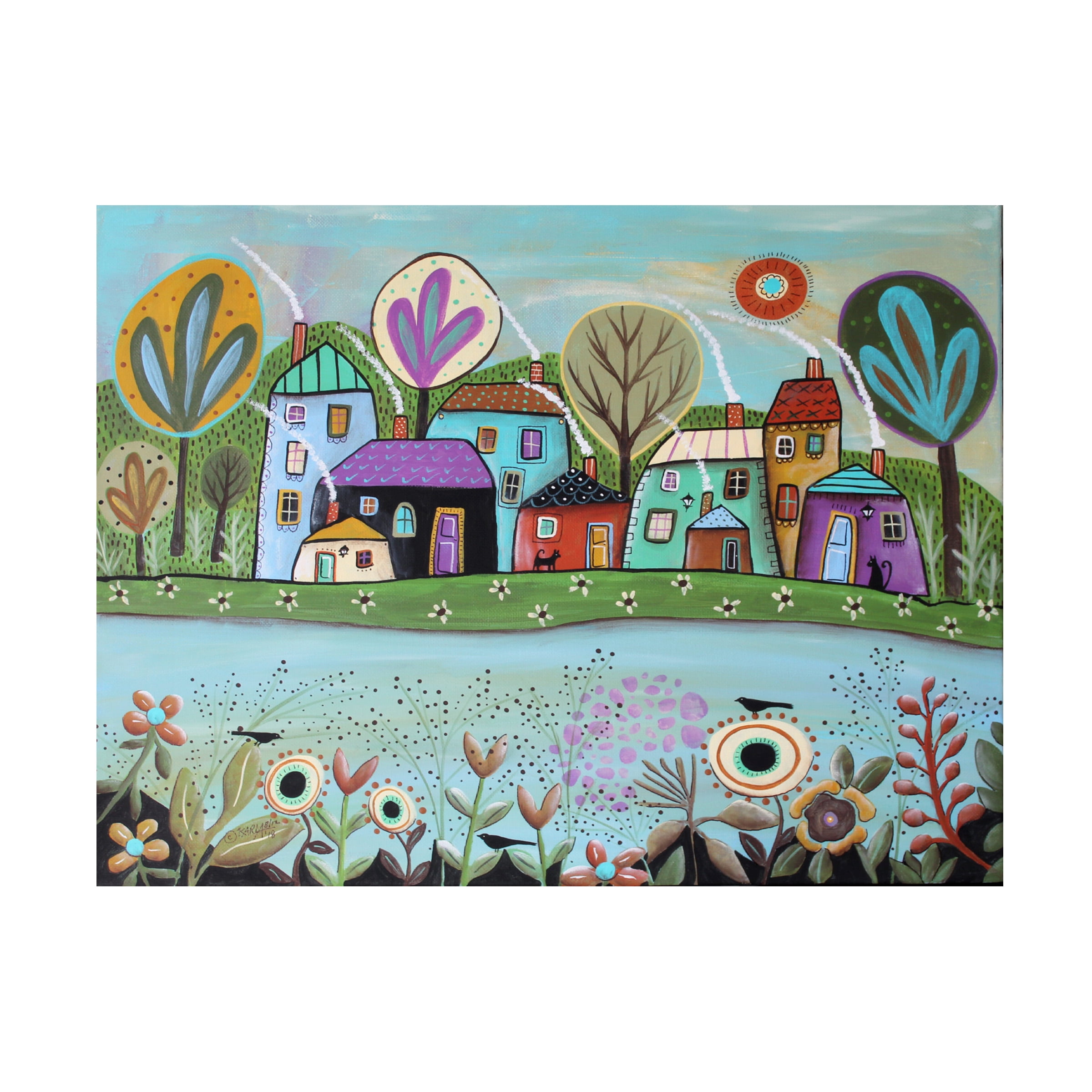 Karla Gerard 'Another Beautiful Day' Canvas Art