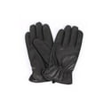 thumbnail image 1 of Karla Hanson 78107 Men's Leather Touch Screen Gloves Black Extra Large (78107BLACK-XL), 1 of 4