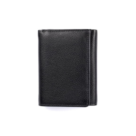 Karla Hanson Men's RFID Leather Trifold Wallet - Black