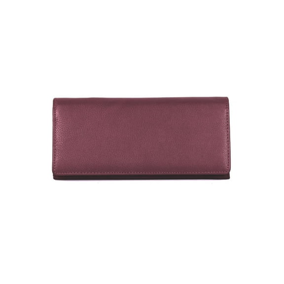 Karla Hanson Women's RFID Leather Bifold Wallet - Burgundy