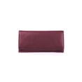 thumbnail image 1 of Karla Hanson Women's RFID Leather Trifold Wallet - Burgundy, 1 of 7