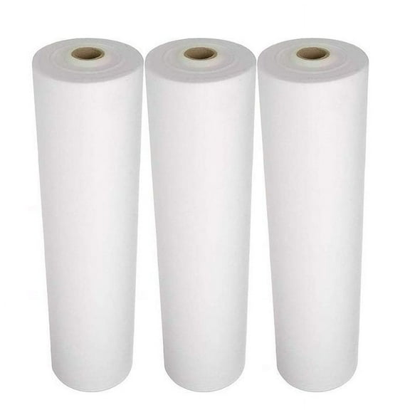 Karlash Disposable Non Woven Bed Sheet Roll Massage table Paper Case of 3 Roll