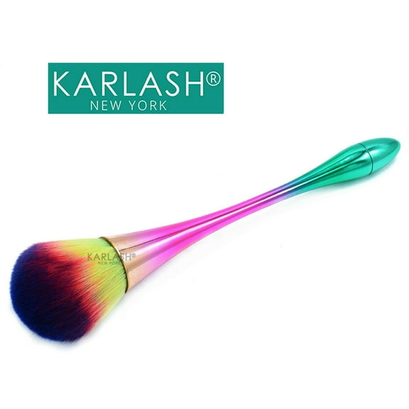 Karlash Nail Dust Remover Brush for Acrylic & UV Gel Nails, Makeup Brush #6 Rai