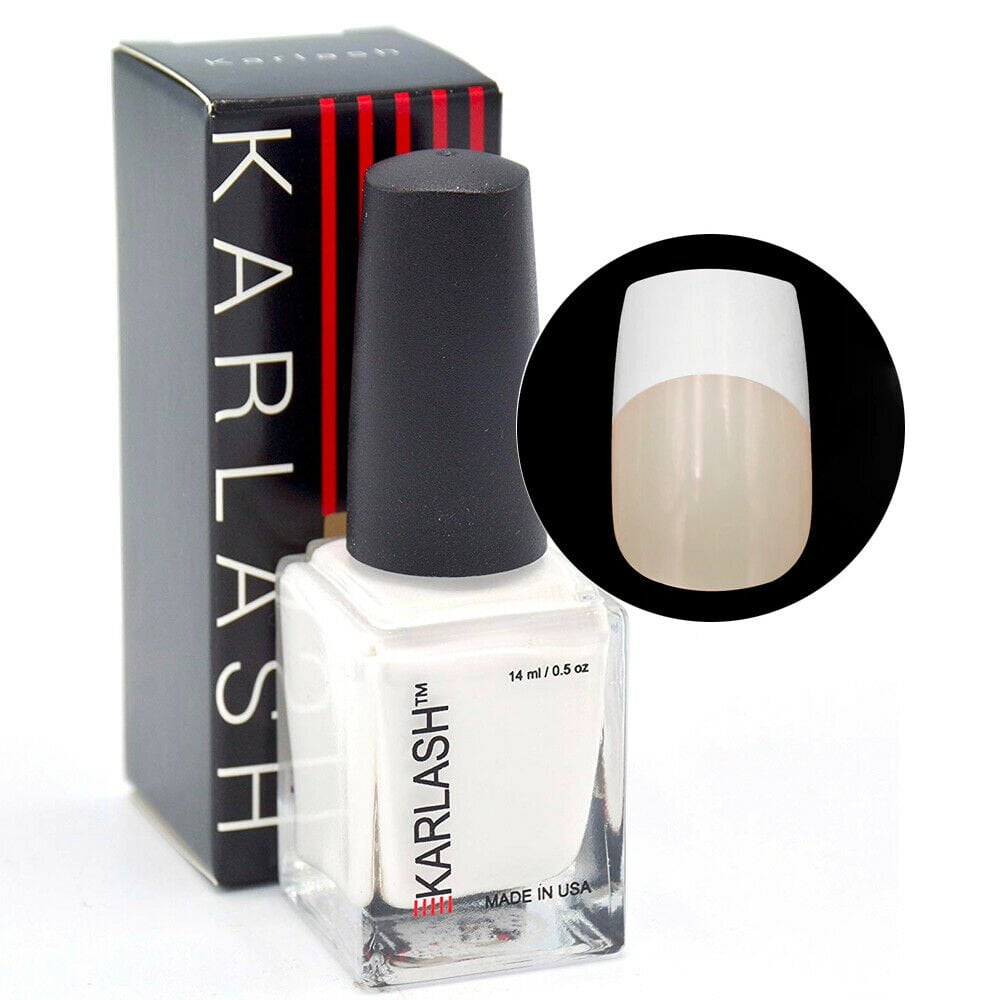 Karlash BUILDER GEL IN A BOTTLE + with detailed FRENCH NAIL