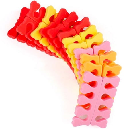 Karlash Pedicure Toe Separators Soft Foam lightweight and compact 12 Pairs/Pack