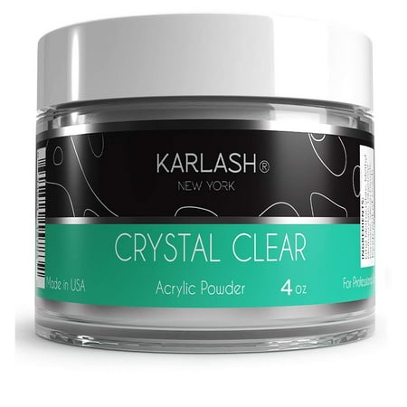 Karlash Professional Acrylic Powder Crystal Clear 4 oz