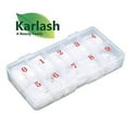 thumbnail image 1 of Karlash White Tips 500 pcs Lady French Acrylic Style Artificial False Nails Half Tips & Box, 1 of 4