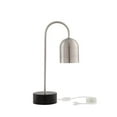 thumbnail image 1 of Karleigh Marble Stone Base & Metal Table Lamp, Stainless Steel, 1 of 1