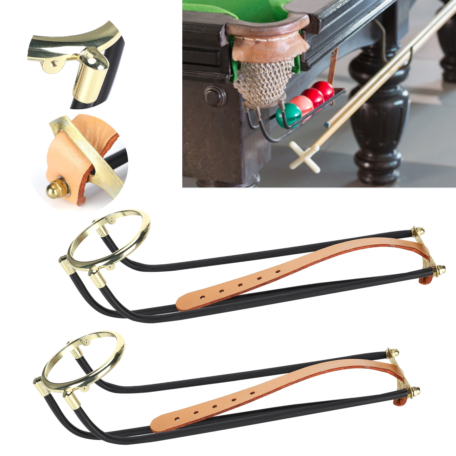 Karlge Billiard Table Supply,Snooker Table Brass Rail,6Pcs Billiard ...
