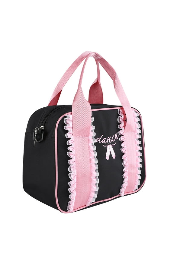 Kids Ballet Bag,Girls Ballet Dance Kids handbag Single Shoulder Sports Zipper Bag Tote, Ballet Shoulder Bag