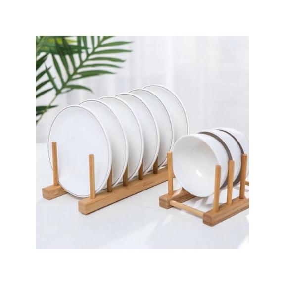 Karlsitek Bamboo Wooden Easy to Assemble Dish Rack