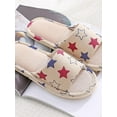 thumbnail image 1 of Karlsitek Women's Open Toe Slippers for Women and Men Summer Slip on House Shoes Bedroom Slippers Indoor, 1 of 5