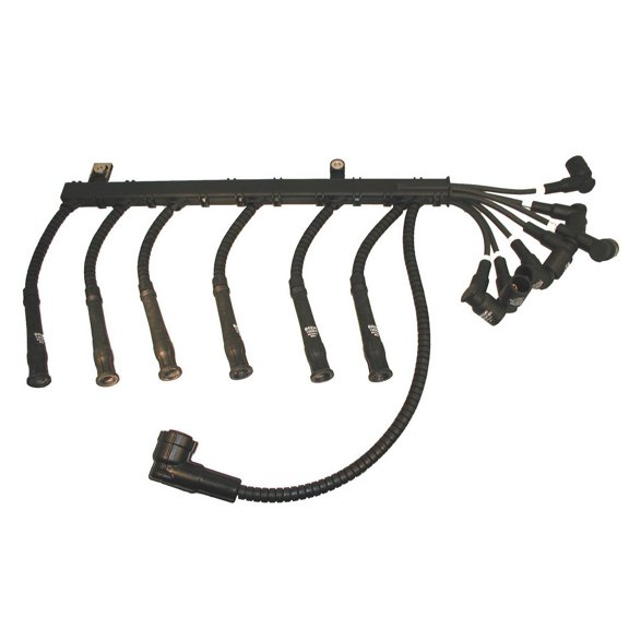 Karlyn-STI 238Lw/Loom Spark Plug Wire Set; STI; Left Bank; 7 Thru 12; w/Loom; w/Marten Protection;