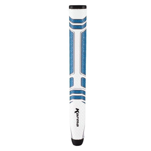 Karma Big Softy 1.3 Oversize Putter Grip – White/Blue/Black