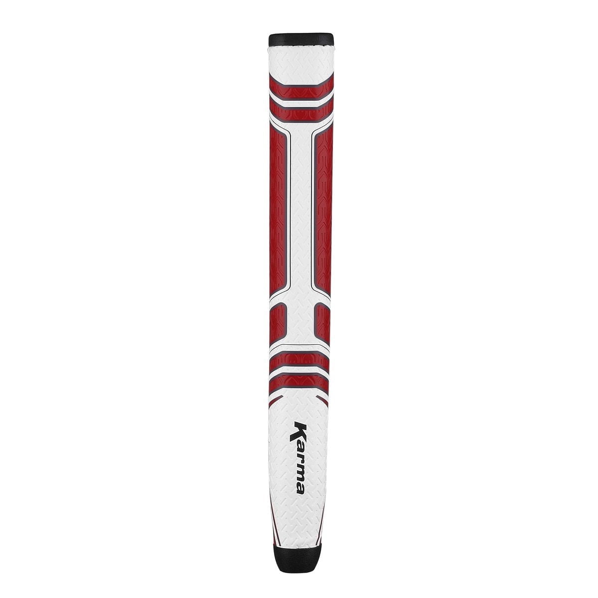 Karma Big Softy 1.3 Oversize Putter Grip - White/Red/Black, Jumbo Size For Better Putting