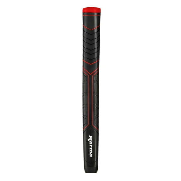 Karma Big Softy Black Putter Golf Grip, Counterbalanced Design, Pistol Shape