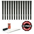 thumbnail image 1 of Karma Black Wrap - 13 piece Golf Grip Kit (with tape, solvent, vise clamp), 1 of 1