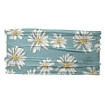 thumbnail image 1 of Karma Blue Daisy Headband for Women - Thin - Fabric Headband and Stretchy Hair Scarf - Light Blue, 1 of 4
