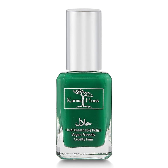 Karma Certified Halal Nail Polish - Truly Breathable Cruelty Free and Vegan - Oxygen Permeable Wudu Friendly Nail Enamel-(NABILA)