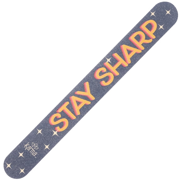 Karma, Colorful Emery Board Double-Sided, 180/120 Grit Nail Files, Stay ...