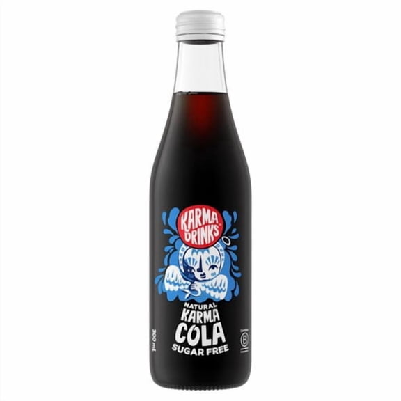 Karma Drinks Sugar Free Karma Cola 330ml, British Import (Pack of 6)