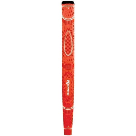 Karma Dual Touch Orange Midsize Putter Grip