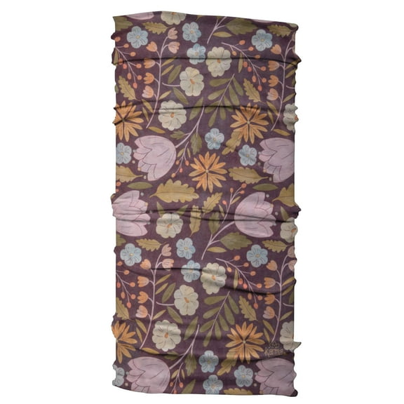 Karma Folklore Headband for Women - Wide - Fabric Headband and Stretchy Hair Scarf - Pink