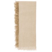 Karma Gifts, Fringed Dinner Napkins S/4, Mustard