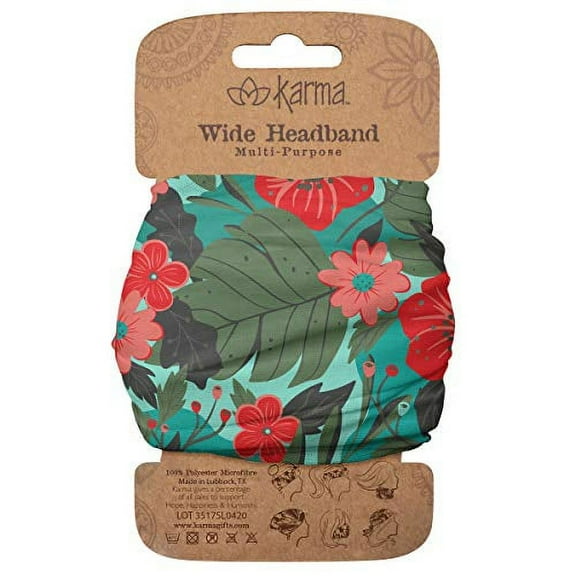 Karma Gifts Karma Wide Headband, Garden Floral